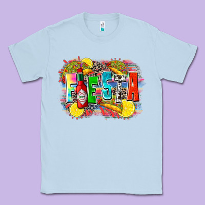 Taco Fiesta Classic Tee Designed By Zillion Design Studio