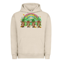 Pigment French Oak st patrick's day baby highland cow Urban Hoodie - MaliasSmallBusiness