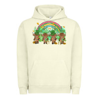 Pigment Pistachio st patrick's day baby highland cow Urban Hoodie - MaliasSmallBusiness