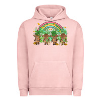Pigment Salmon st patrick's day baby highland cow Urban Hoodie - MaliasSmallBusiness