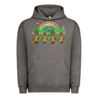 Pigment Tornado st patrick's day baby highland cow Urban Hoodie - MaliasSmallBusiness