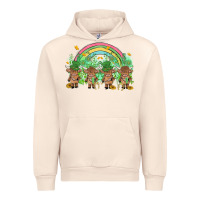 Sandshell st patrick's day baby highland cow Urban Hoodie - MaliasSmallBusiness