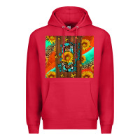 Cardinal with god all things are possible Premium Hoodie - AdoDesignShop