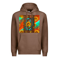 Chestnut with god all things are possible Premium Hoodie - AdoDesignShop