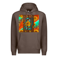 Coffee with god all things are possible Premium Hoodie - AdoDesignShop