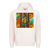 Pale Pink with god all things are possible Premium Hoodie - AdoDesignShop