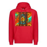 Red with god all things are possible Premium Hoodie - AdoDesignShop