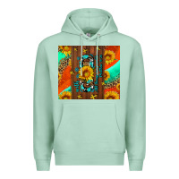 Seafoam with god all things are possible Premium Hoodie - AdoDesignShop