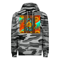Slate Camo with god all things are possible Premium Hoodie - AdoDesignShop