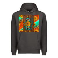 Smoke with god all things are possible Premium Hoodie - AdoDesignShop