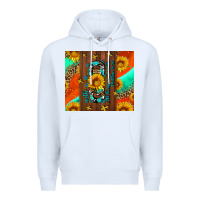 White with god all things are possible Premium Hoodie - AdoDesignShop