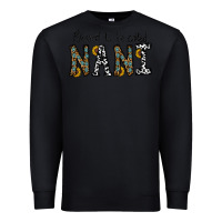 Black blessed to be called nanı Premium Sweatshirt - CowhideDigitalArt