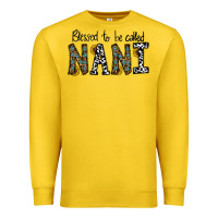 Lemon blessed to be called nanı Premium Sweatshirt - CowhideDigitalArt