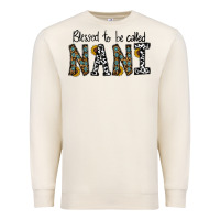 Sandshell blessed to be called nanı Premium Sweatshirt - CowhideDigitalArt