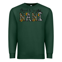 Sports Green blessed to be called nanı Premium Sweatshirt - CowhideDigitalArt