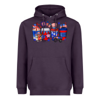 Plum 4th of July coffee drinks Heavyweight Hoodie - Neo Western