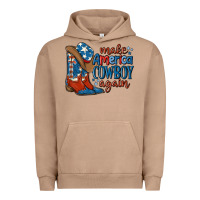 Pigment Burro make america cowboy again Urban Hoodie - MaliasSmallBusiness