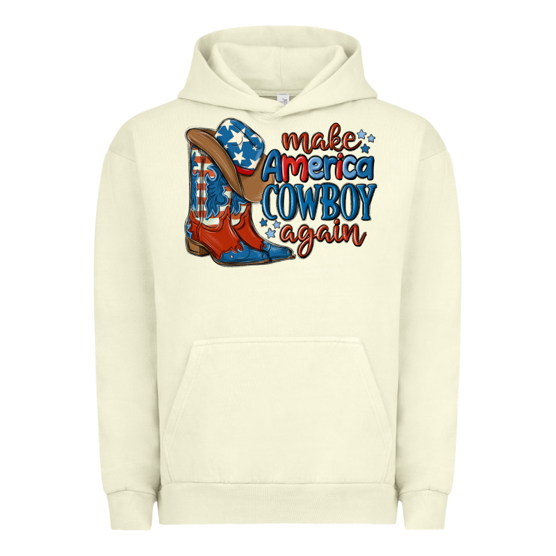 Make America Cowboy Again Urban Hoodie by MaliasSmallBusiness | Teevron