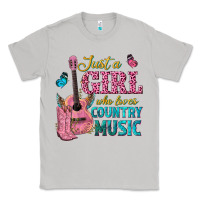 Moon Dust just a girl who loves country music Classic Tee - texasbilliewilder