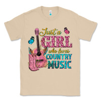 Mushroom just a girl who loves country music Classic Tee - texasbilliewilder
