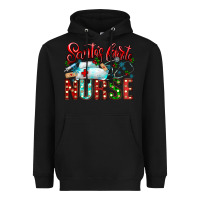Black santa is favorite nurse Heavyweight Hoodie - CowhideDigitalArt