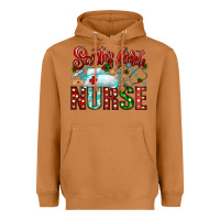 Meerkat santa is favorite nurse Heavyweight Hoodie - CowhideDigitalArt