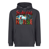 Smoke santa is favorite nurse Heavyweight Hoodie - CowhideDigitalArt