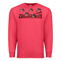 Cardinal american flag lips 16oz libbey cup Premium Sweatshirt - HRA Design Shop