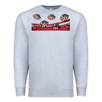 Heather Grey american flag lips 16oz libbey cup Premium Sweatshirt - HRA Design Shop