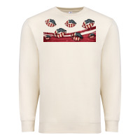 Sandshell american flag lips 16oz libbey cup Premium Sweatshirt - HRA Design Shop