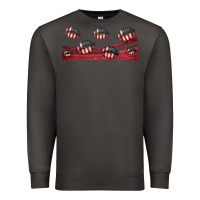 Smoke american flag lips 16oz libbey cup Premium Sweatshirt - HRA Design Shop