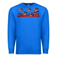 True Royal american flag lips 16oz libbey cup Premium Sweatshirt - HRA Design Shop