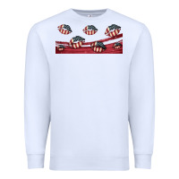White american flag lips 16oz libbey cup Premium Sweatshirt - HRA Design Shop