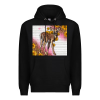 Western Cute Baby Deer Fawn Premium Hoodie | Teevron