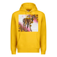 Lemon Western Cute Baby Deer Fawn Premium Hoodie - LillyAllenDesigns