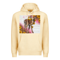 Pina Colada Western Cute Baby Deer Fawn Premium Hoodie - LillyAllenDesigns