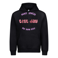 Black dont stress test day do your best Urban Hoodie - MaliasSmallBusiness