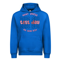 Cobalt dont stress test day do your best Urban Hoodie - MaliasSmallBusiness