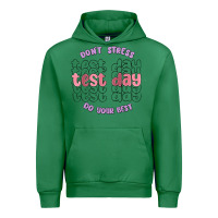 Emerald dont stress test day do your best Urban Hoodie - MaliasSmallBusiness