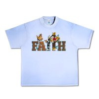 Grape Ice faith cross and butterfly with sunflower leopard and roses Urban Heavy Tee - Artiststas