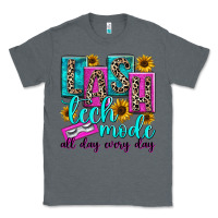Charcoal Heather lash tech mode all day every day Classic Tee - texasbilliewilder