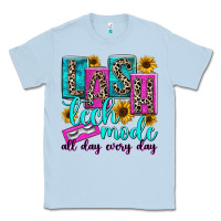 Dusty Blue lash tech mode all day every day Classic Tee - texasbilliewilder