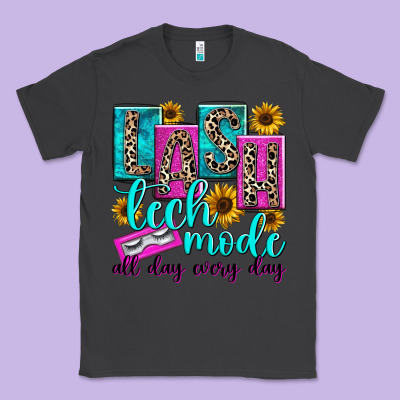 Classic Tee lash tech mode all day every day