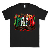 Black papa mexico Classic Tee - Zillion Design Studio