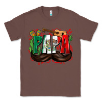Chestnut papa mexico Classic Tee - Zillion Design Studio