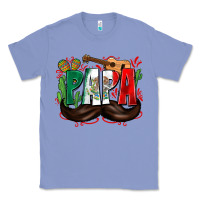 Colony Blue papa mexico Classic Tee - Zillion Design Studio