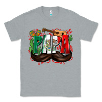 Heather Grey papa mexico Classic Tee - Zillion Design Studio