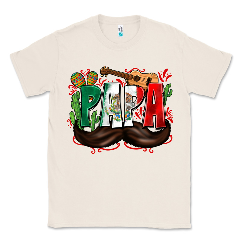 Papa Mexico Classic Tee by Zillion Design Studio | Teevron