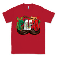 Red papa mexico Classic Tee - Zillion Design Studio