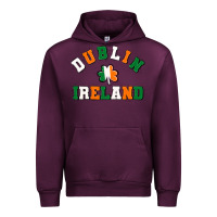 Mauve Wine dublİn ireland Urban Hoodie - MaliasSmallBusiness